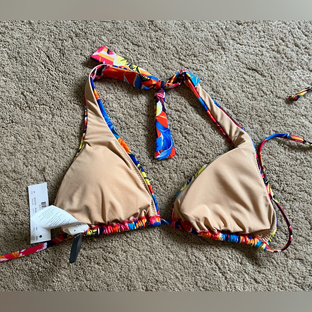 Colorful Floral Bikini Set - Picture 2 of 5